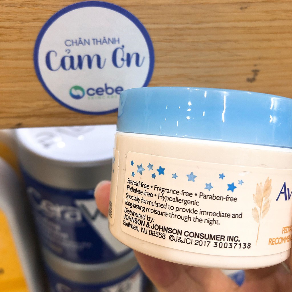 Sáp dưỡng chàm cho bé Aveeno Baby Eczema Therapy Nighttime Balm (28g)