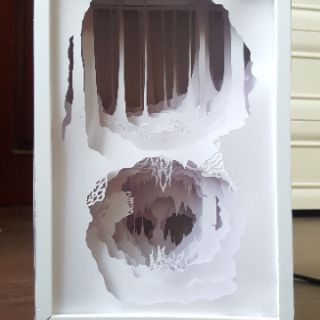 Light box nghệ thuật kirigami tự làm