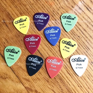 Phím gảy guitar Alice độ dày tuỳ chọn 0.58, 0.71, 0.81, 0.96