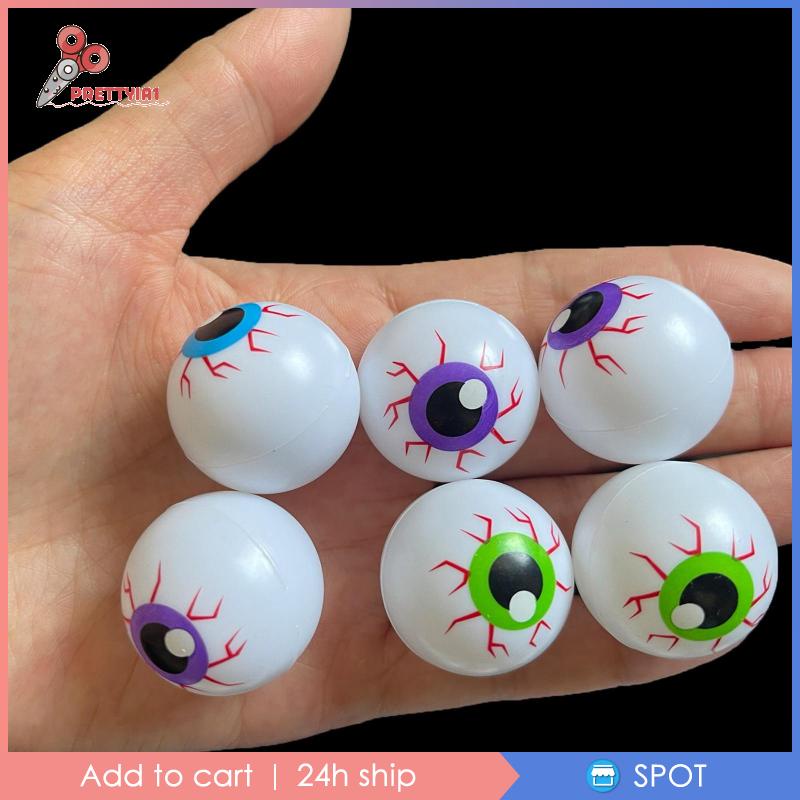 1 [Prettyia1] Mắt Nhựa Hóa Trang Halloween Cho Búp Bê