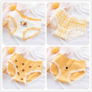 Quần Lót Nữ Quần Lót Nữ Cotton Dễ Thương Hình Gấu 6166