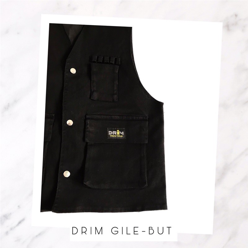 Áo Gile Unisex nam nữ Drim Gile-bút | BigBuy360 - bigbuy360.vn