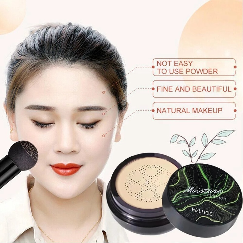 Kem Nền CC Dạng Air Cushion Dưỡng Ẩm Làm Sáng Da Kiểm Soát Dầu Đa Năng