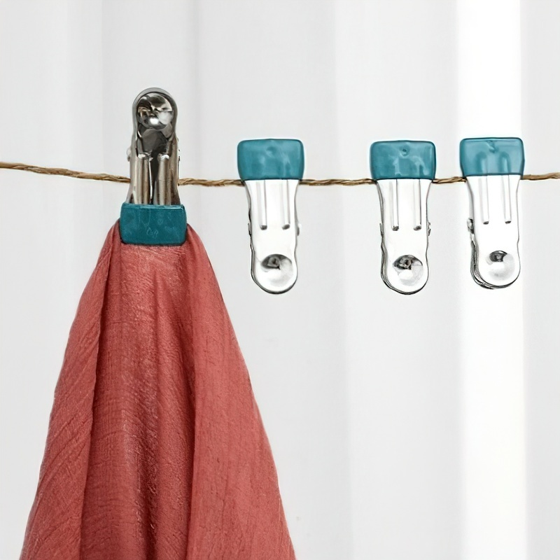 1 Kẹp Phơi Quần Áo Bằng Thép Không Gỉ