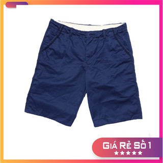 QUẦN SHORT NAM KAKI BIG SIZE CAO CẤP - XANH DA TRỜI (Miễn phí vận chuyển)