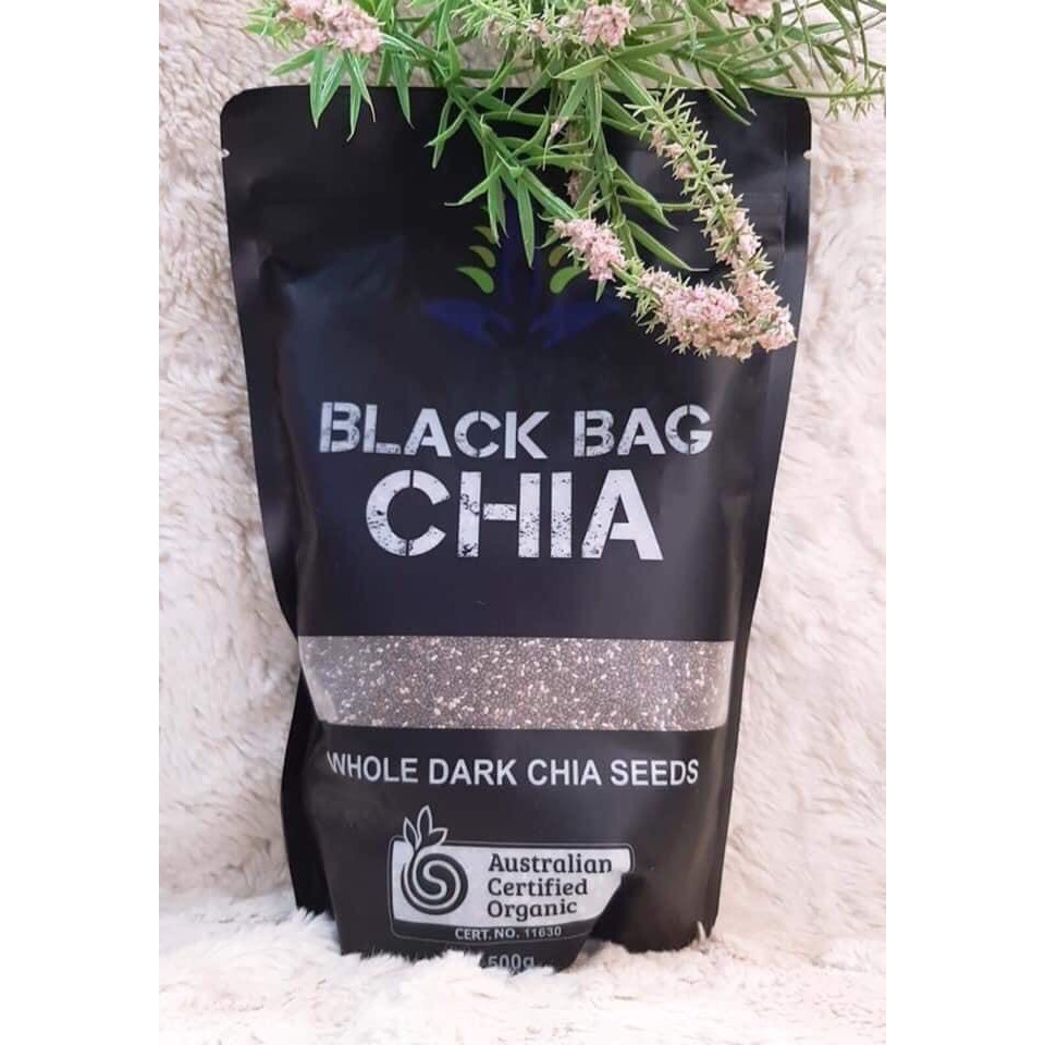 Hạt Chia Black Bag Chuẩn - Date Mới+ảnh thật