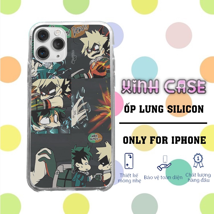 Ốp Lưng XINH kacchan Deku collage cho iphone 5 - iphone 12 MHAPOD20210211