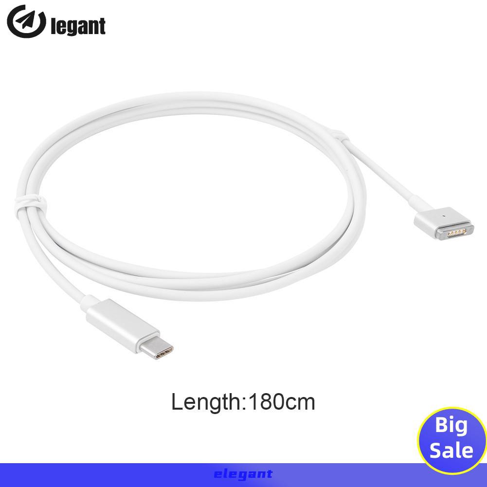 [NEW]USB Type-C Cable to Notebook T-shaped Charging Cables for Macbook Magsafe 2