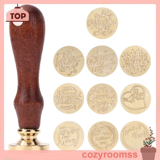 Sáp Retro English Letter Wax Stamp Head DIY Scrapbooking Diary Seal Stamp Head