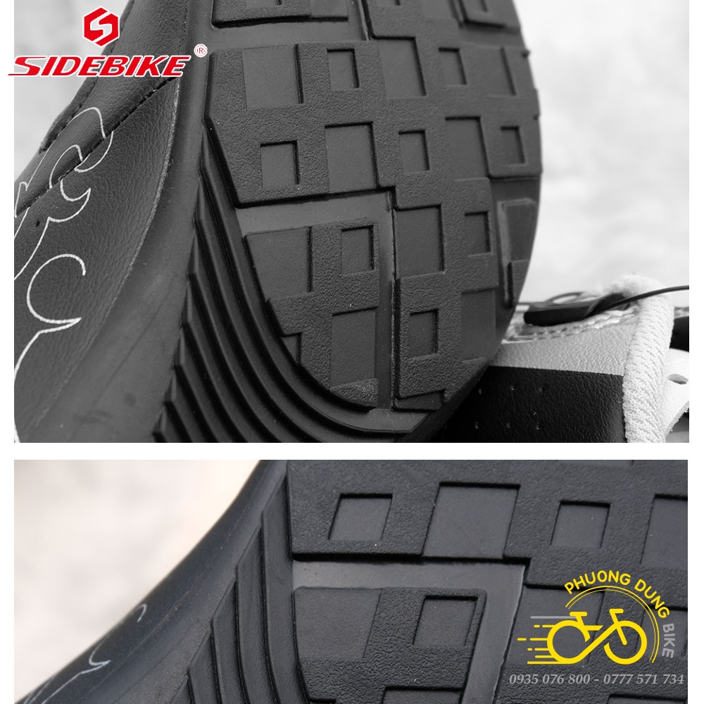Giày đi xe đạp thể thao Road, MTB SIDEBIKE SD-021 - 2 Khóa Vặn