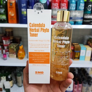 Nước Hoa Hồng Hoa Cúc SNO Calendula Herbal Phyto Toner  200ml