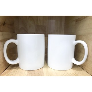 Bộ 2 ly sứ trắng trơn(hình shop chụp)