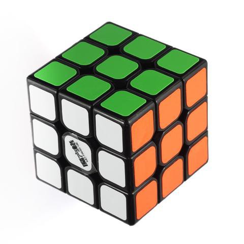 Đồ chơi Rubik QiYi MS 3x3x3 Black có nam châm cao cấp - Rubik Ocean