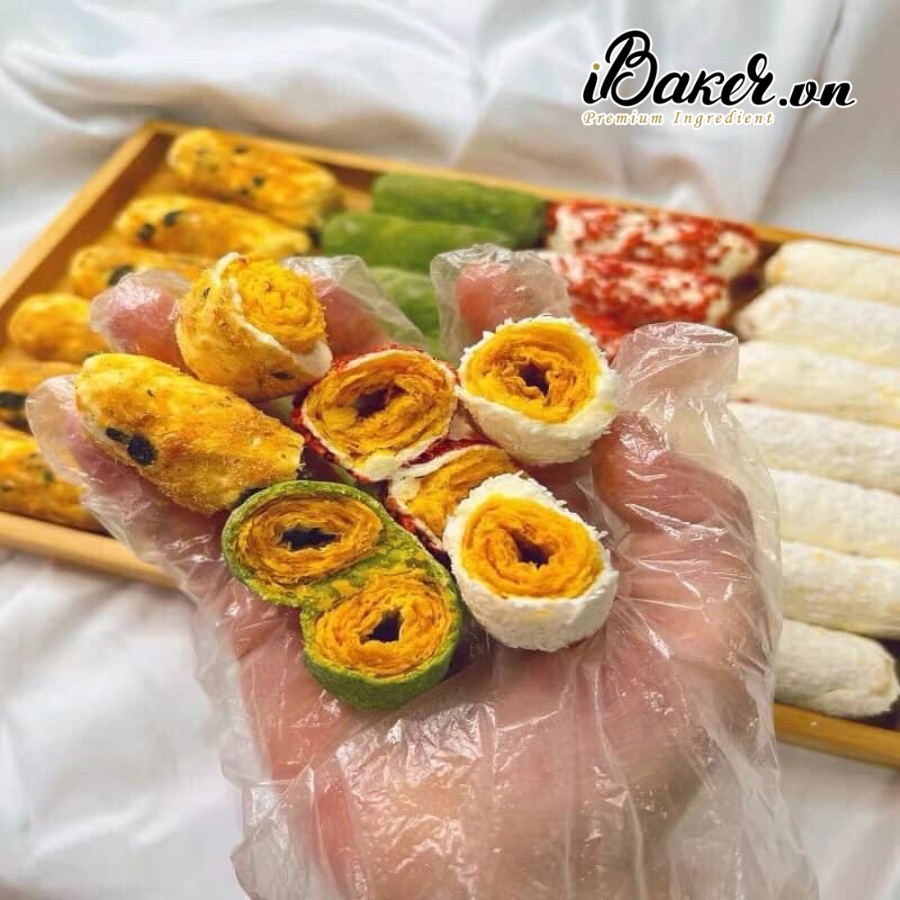 Bánh Ống Đài Loan Vị Truyền Thống/ Vị Trứng Muối/ Vị Rong Biển