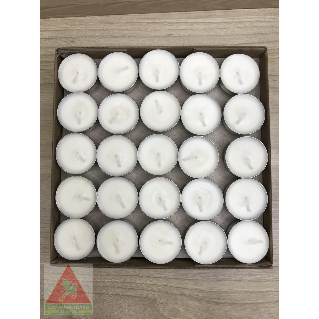 Sáp Bơ Tealight 100 viên (4H)