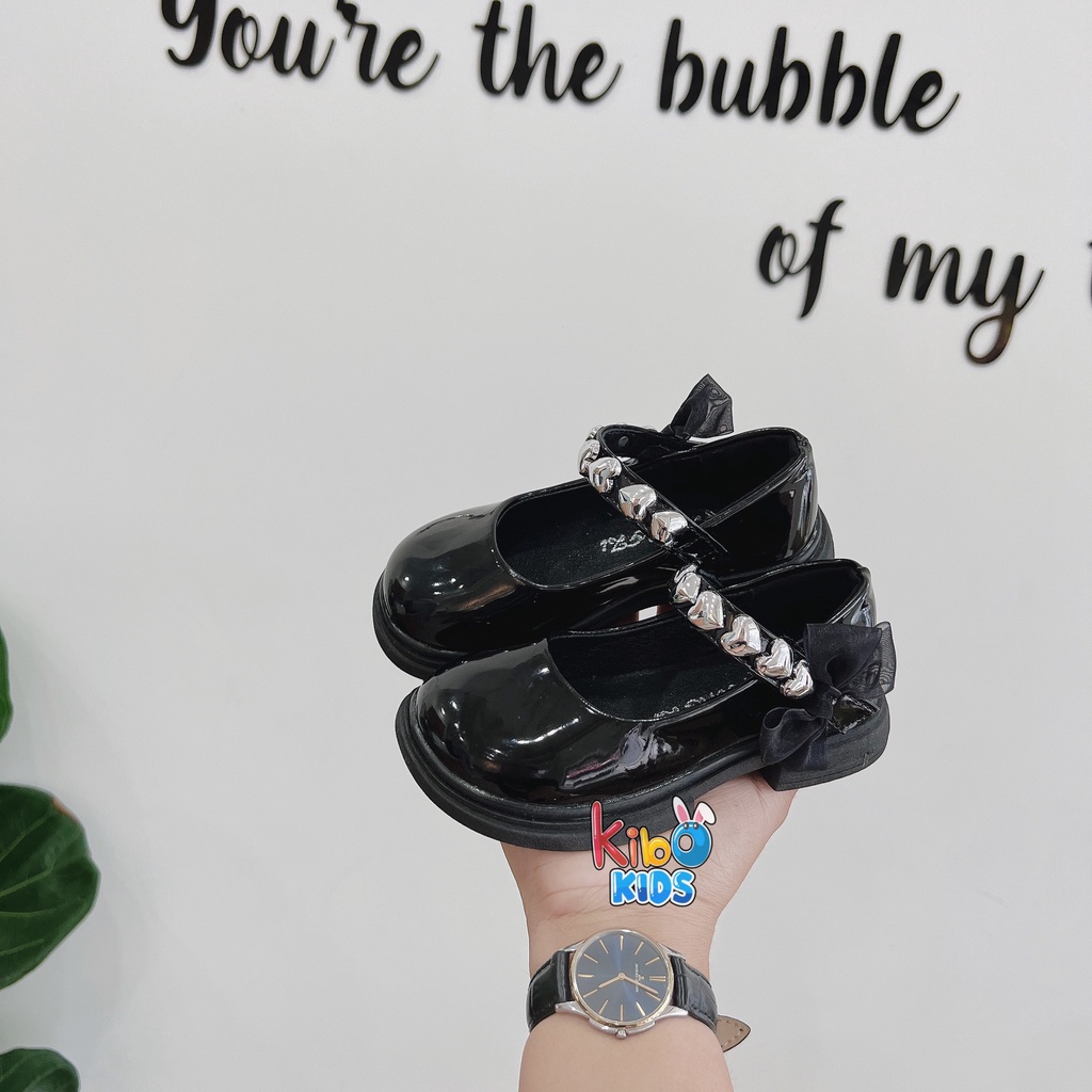 Giày Búp Bê Da Mềm Kiểu Dáng Đáng Yêu Cho Bé Gái  2-16 Tuổi BB446