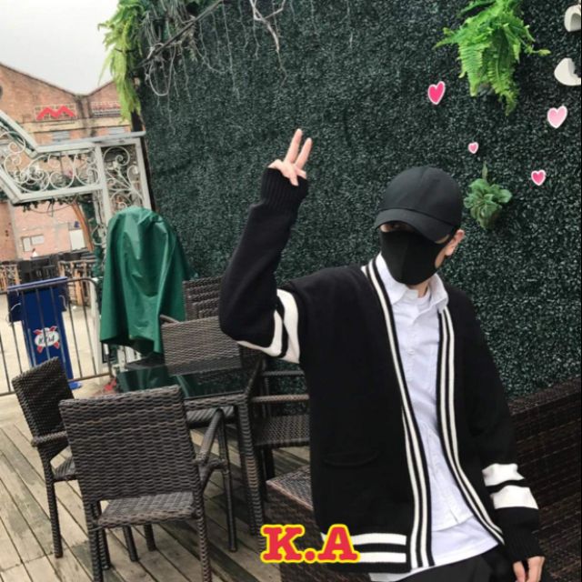 Cardigan viền siweu hít hót