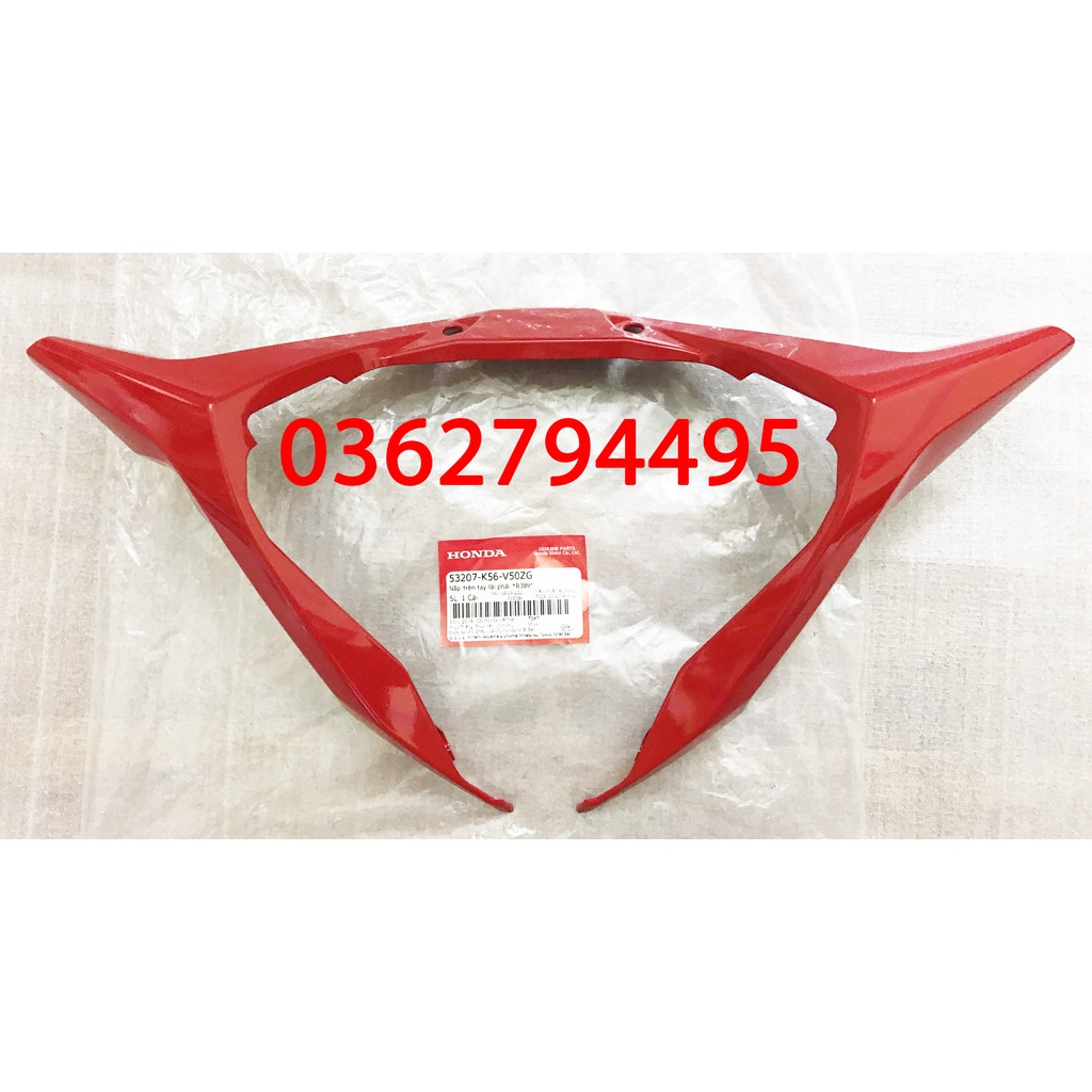 Dàn áo Winner X Đỏ Đen 2021 Zin chính hãng Honda