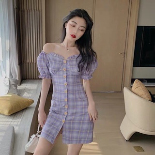 [Order] Váy trễ vai ulzzang