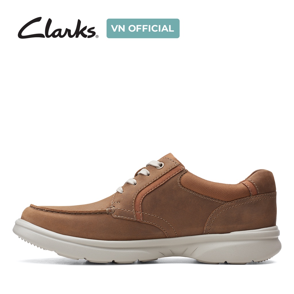 Giày buộc dây nam CLARKS Bradley Vibe màu nâu