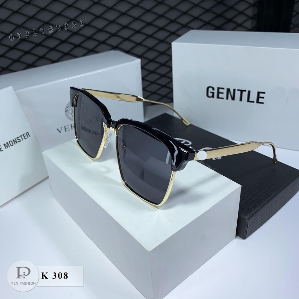 Kính thời trang nam nữ hàng cao cấp fullbox, Kính râm đen du lịch, Kính mát nam nữ