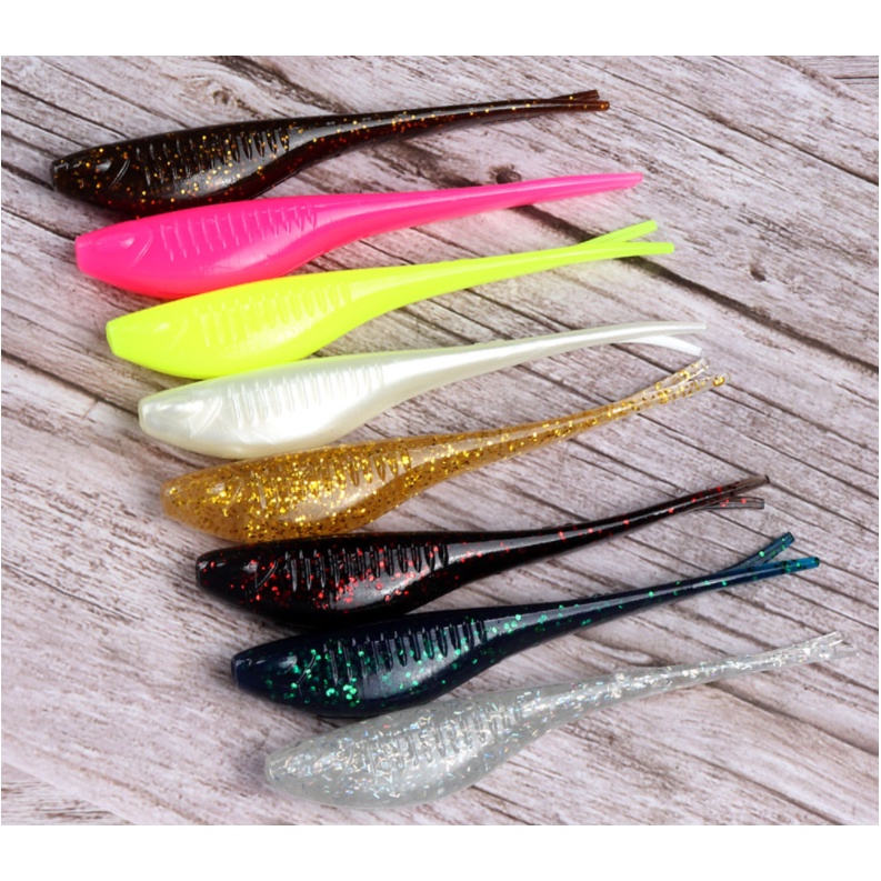 Set 5 Mồi Giả Mềm Câu Cá 12cm / 10g