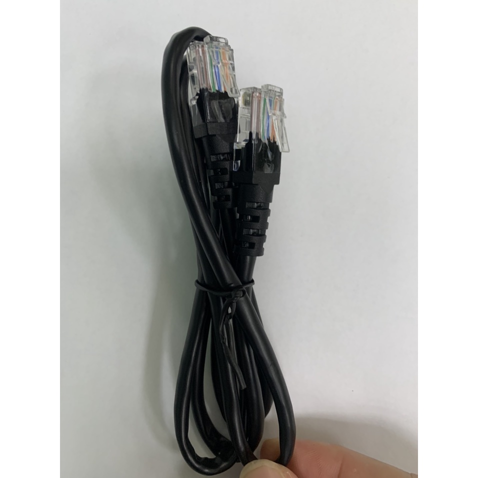 Dây mạng LAN CAT5e đúc sẵn 2 đầu dài 1m lõi đồng nguyên chất