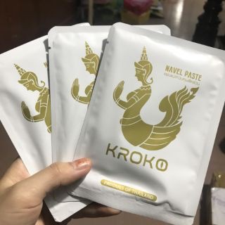 Miếng Dán Tan Mỡ Bụng Kroko Thái Lan 2020 (5 miếng/túi)