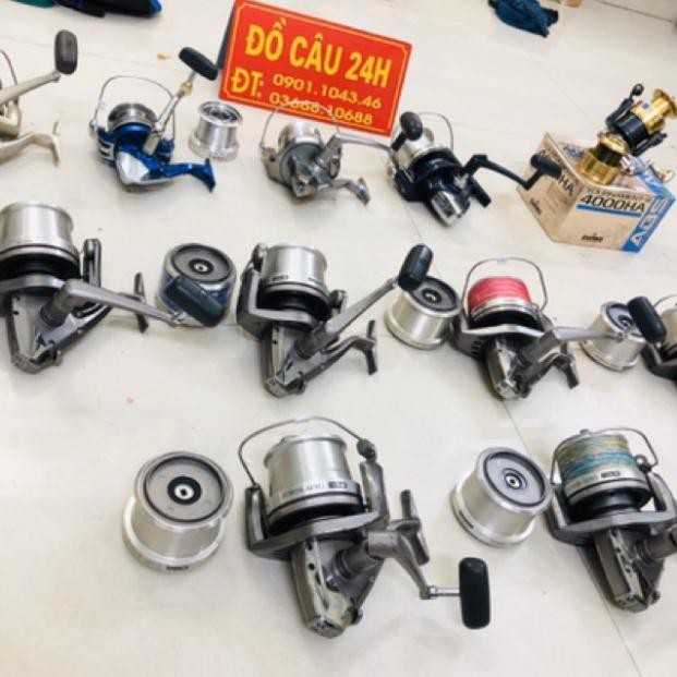 Máy Câu Cá Nhật Bãi Cối Nông, Mobin Sống Shimano, Daiwa...