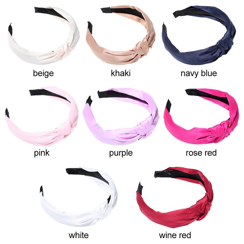 SUSANS Băng Đô Cài Tóc Bằng Vải Satin Dùng Rửa Mặt / Trang Điểm