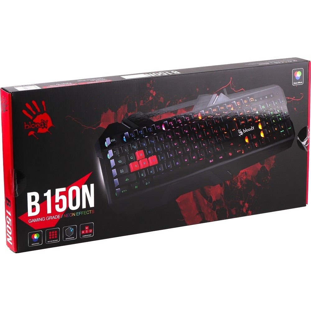 Bàn phím Gaming A4Tech Bloody B150N ILLUMINATE Gaming