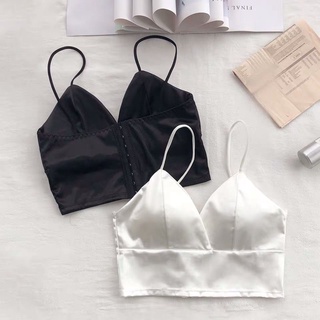 Áo bra lụa phi bóng 8 nấc cài siêu hot