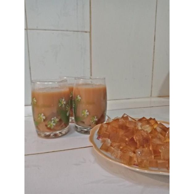 Trà Thái xanh 200g/ Hồng Trà làm trà sữa Keto với coffee mate và rau câu cá dẻo - Healthy