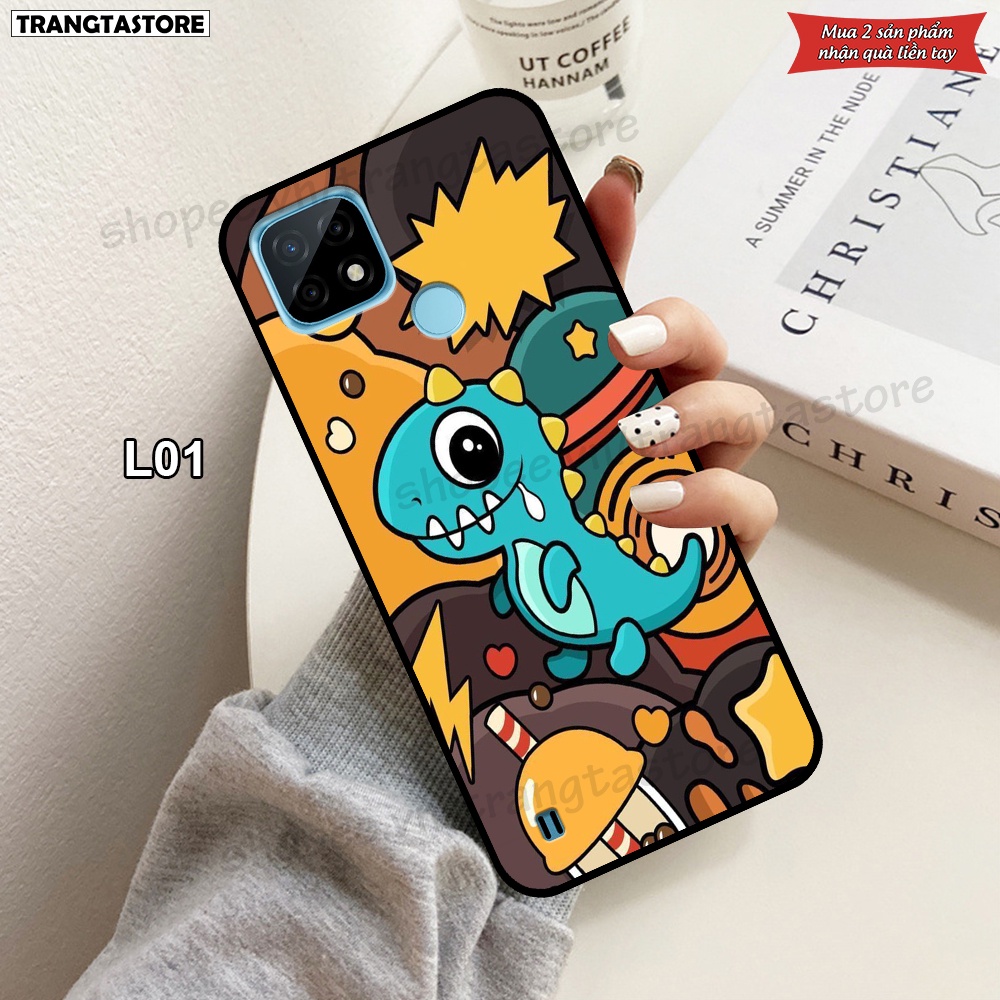 Ốp điện thoại Realme C21 - C21Y - C11 2020 - C11 2021 -C12-C15-C20 - C25 in hình vũ trụ đáng yêu