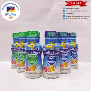 Sữa nước Pediasure 237ml Mỹ - chất xơ + vani