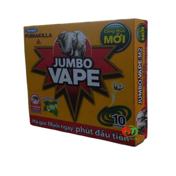 Nhang mũi ít khói các loại Raid và Jumbo hộp 10 khoanh