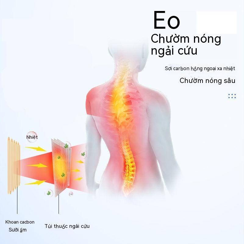 Máy Massage Đệm massage đốt sống cổ đa năng toàn thân vai eo lưng chân đệm gối massage