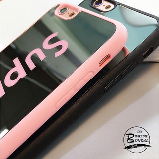 Ốp supreme gương - Ốp gương iphone (không kèm dây)