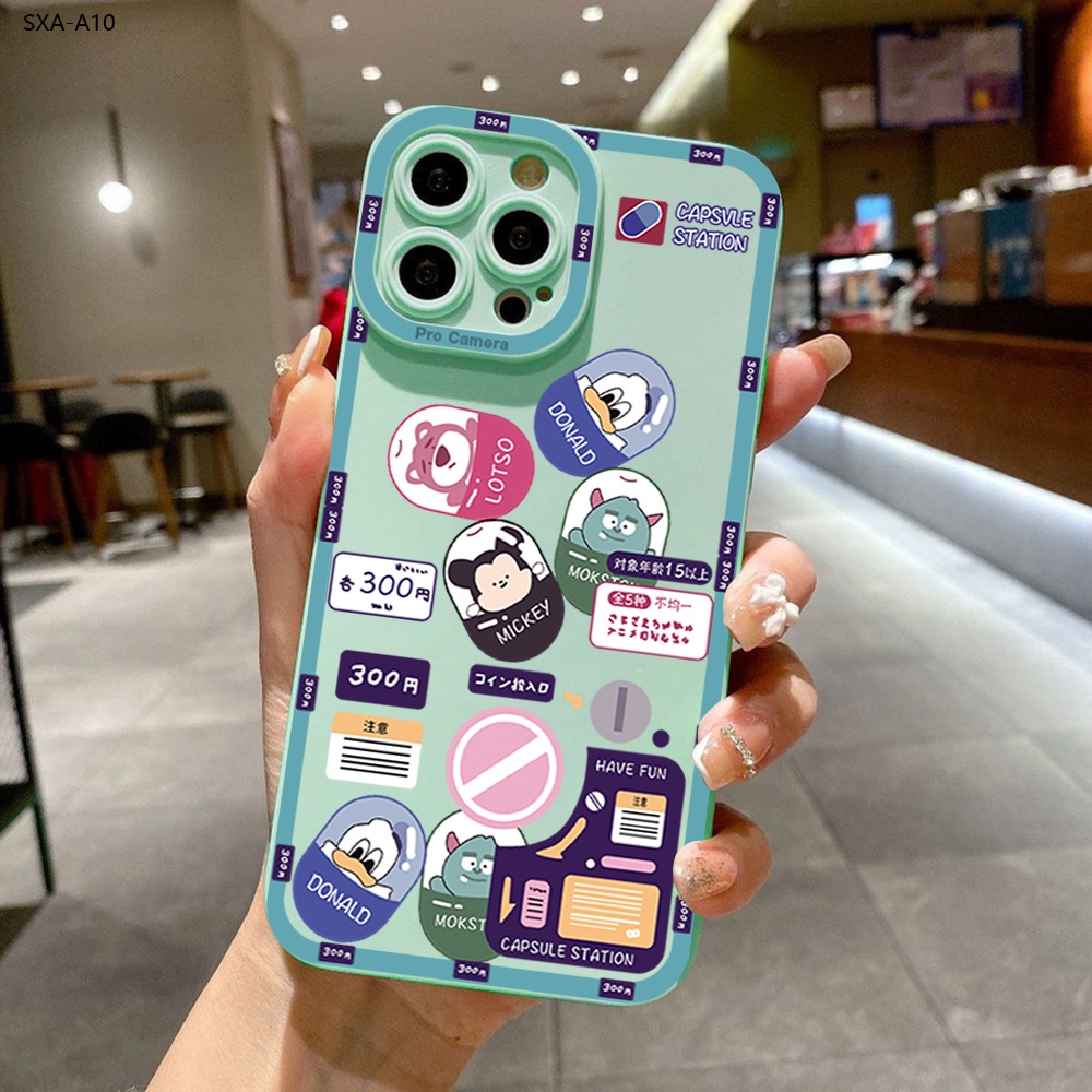 Samsung Galaxy A10 A10S A22 A52 A52S A20S A50 A30S A50S A30 A20 4G 5G Cho Ốp lưng điện thoại In Hình Cartoon Mouse Gashapon Machine