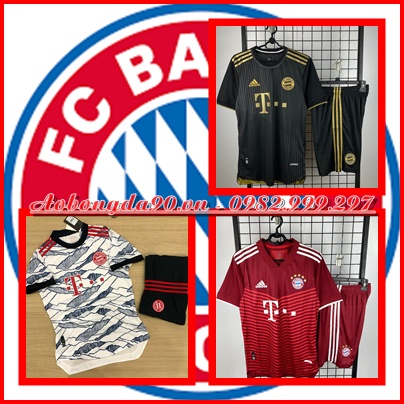 Bộ Quần Áo bóng đá CLB BEYERN MUNCHEN 2021 - 2022 - Hàng Super Thái Chuẩn thi đấu