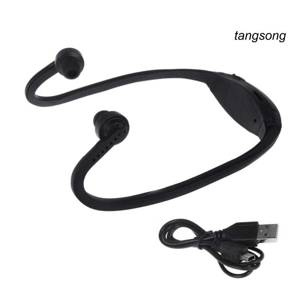 Tai Nghe Bluetooth Thể Thao Đeo Cổ Hỗ Trợ Thẻ Nhớ Tf