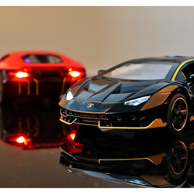 Ô tô Mô Hình Lamborghini Thunder LP770 - 4 Tỉ lệ 1:32. Mô hình xe hơi thể thao,mô hình siêu xe Lambo