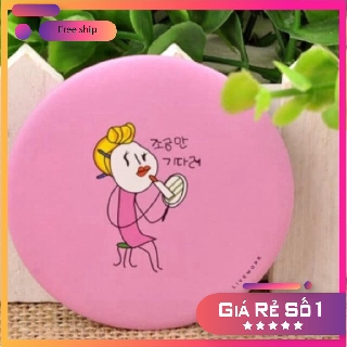(sale) Gương Mini Phong Cách Hàn Quốc Dễ Thương
