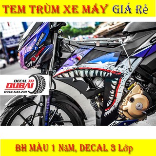 Tem trùm Satria Cá Mập Tím