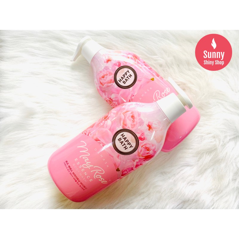 Sữa tắm cao cấp Hoa hồng Happy Bath  900g Hàn Quốc