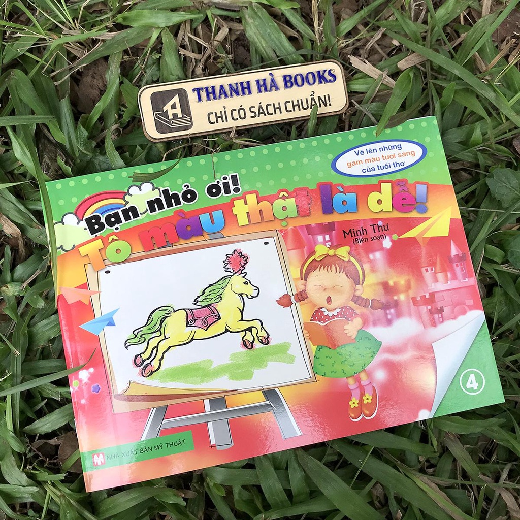 Sách - Bạn Nhỏ Ơi! Tô Màu Thật Là Dễ! - Bộ 9 quyển (2-5 tuổi)