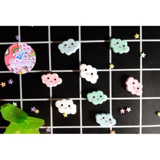 Charm Đám Mây Bé Trang Trí Slime