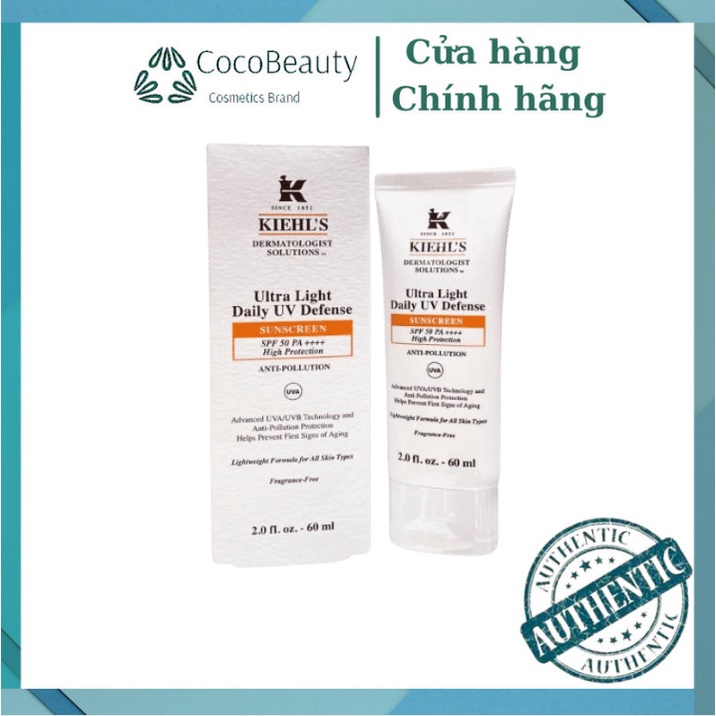 Kem Chống Nắng Kiehl’s Ultra Light Daily UV Defense 60ml