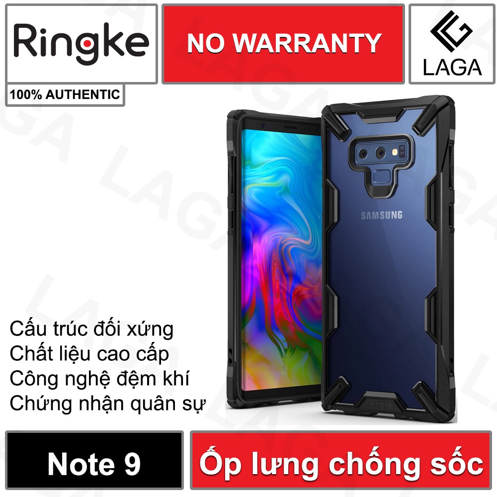 Ốp Lưng Ringke Samsung Galaxy Note 9 Fusion X