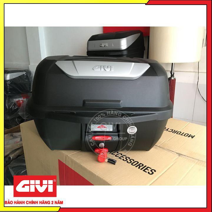 Thùng Sau Givi Chính Hãng E43NTL 43 Lít - BH 2 Năm Và Miễn Phí Lắp Đặt Tại Cửa Hàng